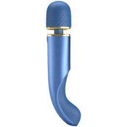 Pretty Love Power Wand masażer 7 trybow wibracji niebieski 24 cm
