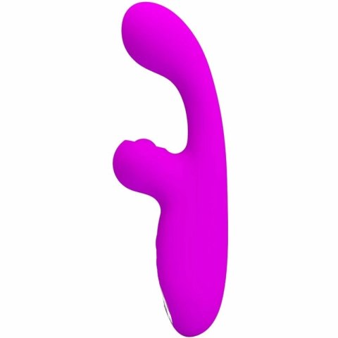 Pretty Love Skylar Purple - wielofunkcyjny stymulator silikonowy USB
