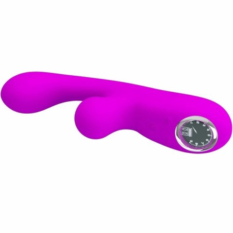 Pretty Love Skylar Purple - wielofunkcyjny stymulator silikonowy USB