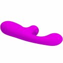 Pretty Love Skylar Purple - wielofunkcyjny stymulator silikonowy USB