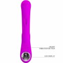 Pretty Love Skylar Purple - wielofunkcyjny stymulator silikonowy USB