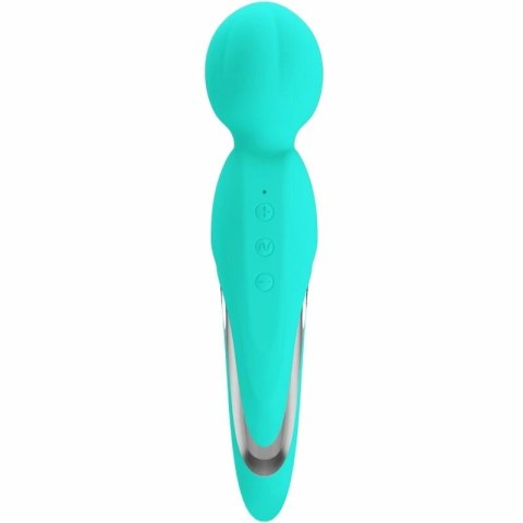 Pretty Love Walter masażer silikonowy 7 trybow aqua zielony