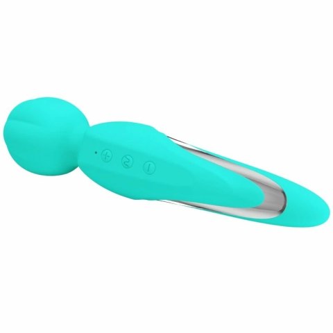 Pretty Love Walter masażer silikonowy 7 trybow aqua zielony