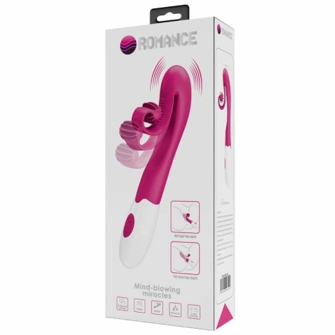 Romance Stymulator Intymny 30 Trybow Wibracji Rożowy Silikonowy