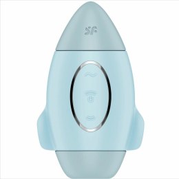 Satisfyer Mission Control Mini - Wibracyjny System Air Pulse, niebieski