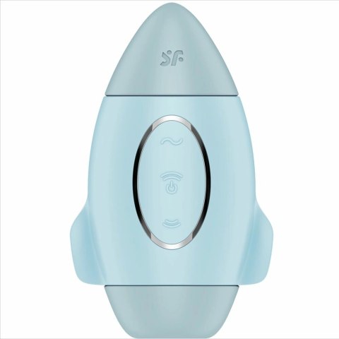 Satisfyer Mission Control Mini - Wibracyjny System Air Pulse, niebieski