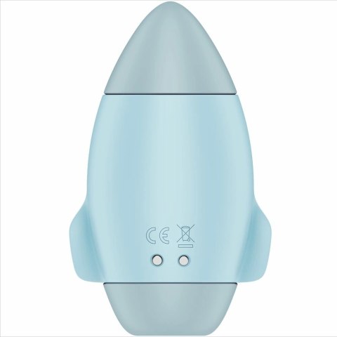 Satisfyer Mission Control Mini - Wibracyjny System Air Pulse, niebieski