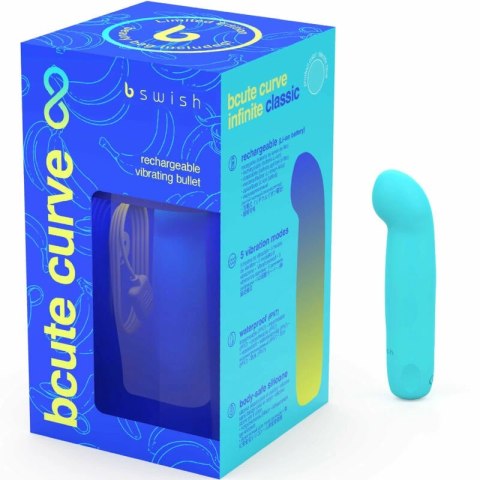 B Swish Bcute Curve Infinite Classic Niebieski Silikonowy, Ładowany, Limitowany