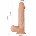 Baile Bergrisi model elastyczny 26 cm naturalny - system przyssawki