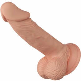 Baile Zebulon Model 19,4 cm Naturalny - elastyczny, z przyssawką