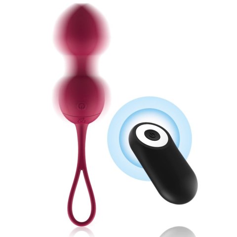 CICI Beauty Premium Zestaw 3 Kulek Kegla Wibrujących Pilot IPX7 USB