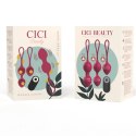 CICI Beauty Premium Zestaw 3 Kulek Kegla Wibrujących Pilot IPX7 USB