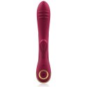 Cici Beauty Rabbit - silikonowy model z podwojnym systemem wibracji, 25 cm, fioletowy