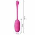 Pretty Love Catalina - Rożowy system wibracyjny z aplikacją, USB