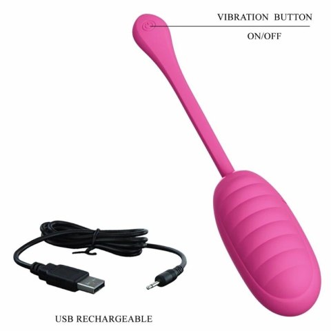 Pretty Love Catalina - Rożowy system wibracyjny z aplikacją, USB