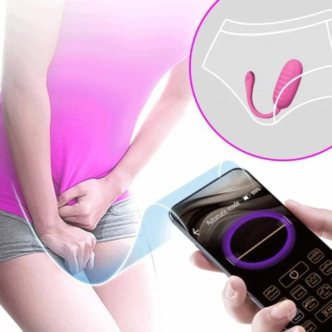 Pretty Love Catalina - Rożowy system wibracyjny z aplikacją, USB