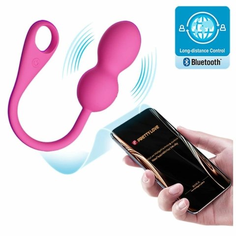 Pretty Love Elvira Rożowe Kulki Treningowe Kegla z Aplikacją Bluetooth