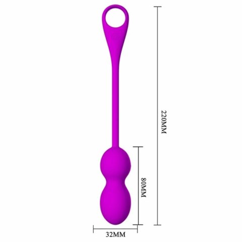 Pretty Love Elvira - fioletowy system do ćwiczeń mięśni Kegla, 12 trybow, USB