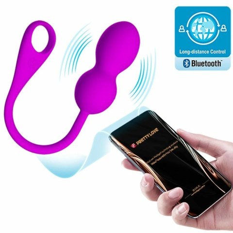Pretty Love Elvira - fioletowy system do ćwiczeń mięśni Kegla, 12 trybow, USB