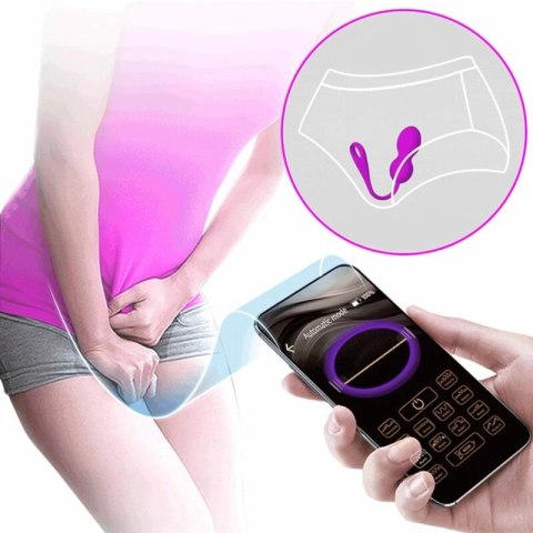 Pretty Love Elvira - fioletowy system do ćwiczeń mięśni Kegla, 12 trybow, USB
