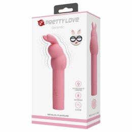 Pretty Love Gerardo Pink - Wibrator silikonowy krolik, 10 trybow, wodoodporny