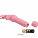 Pretty Love Gerardo Pink - Wibrator silikonowy krolik, 10 trybow, wodoodporny