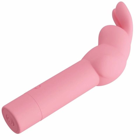 Pretty Love Gerardo Pink - Wibrator silikonowy krolik, 10 trybow, wodoodporny