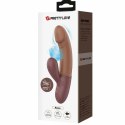 Pretty Love Kane - urządzenie intymne G-Spot, fale i funkcja ssania, brązowe