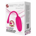 Pretty Love Knucker rożowe jajko wibrujące, silikon, akumulator USB