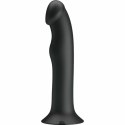 Pretty Love Murray czarny - wibrator silikonowy z falą stymulującą, USB