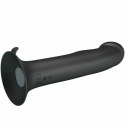 Pretty Love Murray czarny - wibrator silikonowy z falą stymulującą, USB