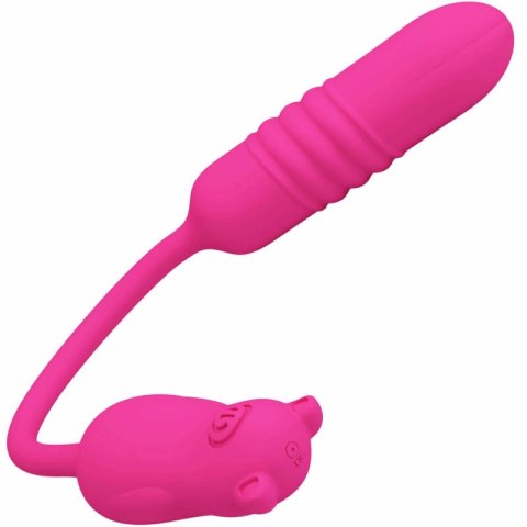 Pretty Love Nobikuma rożowy silikonowy mini masażer pulsacyjny USB