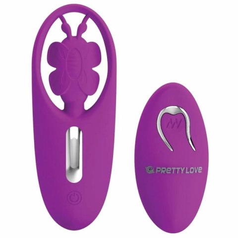 Pretty Love Tańczący Motylek Model do Majtek z Pilotem Liliowy 10,8 cm