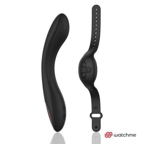 ANNE'S DESIRE Curve Black - System zdalnego sterowania WATCHME, 20 cm