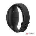 Anne's Desire AD Rabbit Czarny - System Zdalnego Sterowania WATCHME, 20 cm