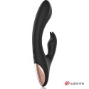 Anne's Desire AD Rabbit Czarny - System Zdalnego Sterowania WATCHME, 20 cm