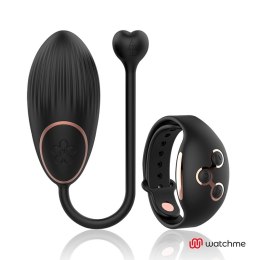 Anne's Desire Egg - Czarny z zegarkiem zdalnego sterowania WATCHME, 7 trybow