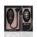 Anne's Desire Egg - Czarny z zegarkiem zdalnego sterowania WATCHME, 7 trybow