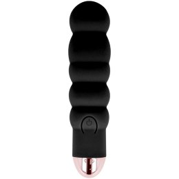 Dolce Vita Black Six - wibrujący model z akumulatorem, 7 trybow, silikon