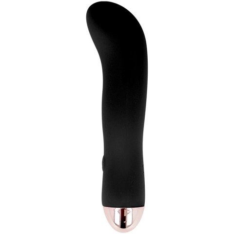 Dolce Vita Black Two - Wibrujący model silikonowy, ładowalny, 7 trybow