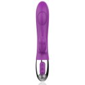 Fun Function Combi Double Tapping - model z dwoma silnikami, silikon, 21 cm