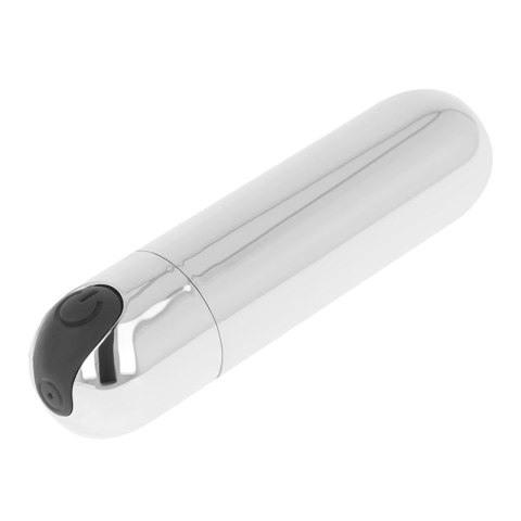 OHMAMA Bullet Vibracyjny Srebrny 8 cm USB 10 Trybow