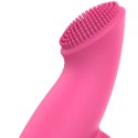 OHMAMA Finger Vibe Edycja Świąteczna - silikonowy mini masażer 89 mm rożowy