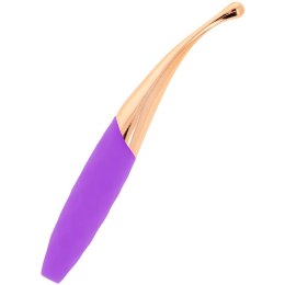 OHMAMA Stymulator punktowy 36 trybow USB silikon liliowy 20cm