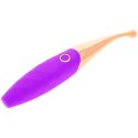 OHMAMA Stymulator punktowy 36 trybow USB silikon liliowy 20cm
