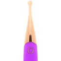 OHMAMA Stymulator punktowy 36 trybow USB silikon liliowy 20cm