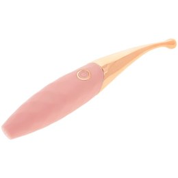 OHMAMA Stymulator punktowy 36 trybow rożowo-złoty ładowany USB