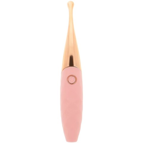 OHMAMA Stymulator punktowy 36 trybow rożowo-złoty ładowany USB