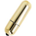 ONLINE Mini Bullet Vibe Złoty - kompaktowy model 10 trybow wibracji