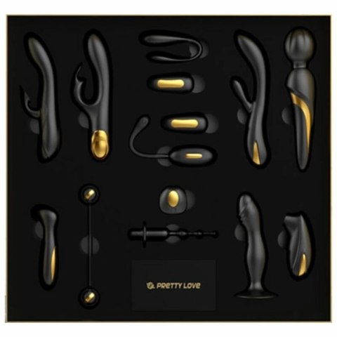 Pretty Love Queens Black & Gold Deluxe - Zestaw 12 urządzeń premium